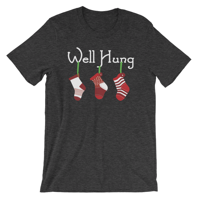 Well Hung Stockings-Christmas T-Shirts-Swish Embassy