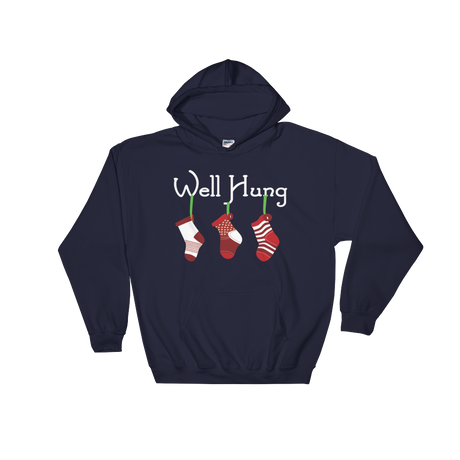 Well Hung Stockings (Hoodie)-Christmas Hoodies-Swish Embassy