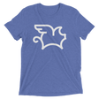 When Pigs Fly (Retail Triblend)-Triblend T-Shirt-Swish Embassy