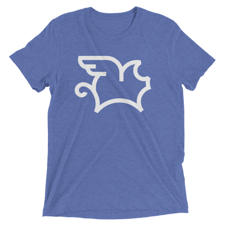 When Pigs Fly (Retail Triblend)-Triblend T-Shirt-Swish Embassy