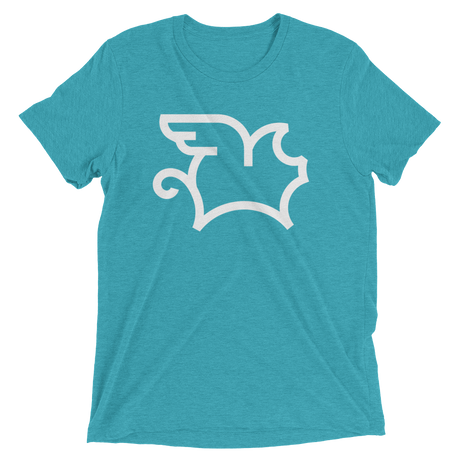 When Pigs Fly (Retail Triblend)-Triblend T-Shirt-Swish Embassy