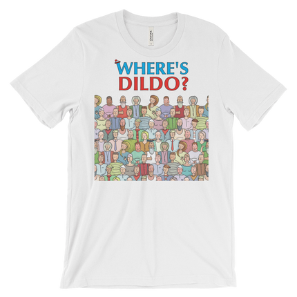 Where's Dildo?-T-Shirts-Swish Embassy