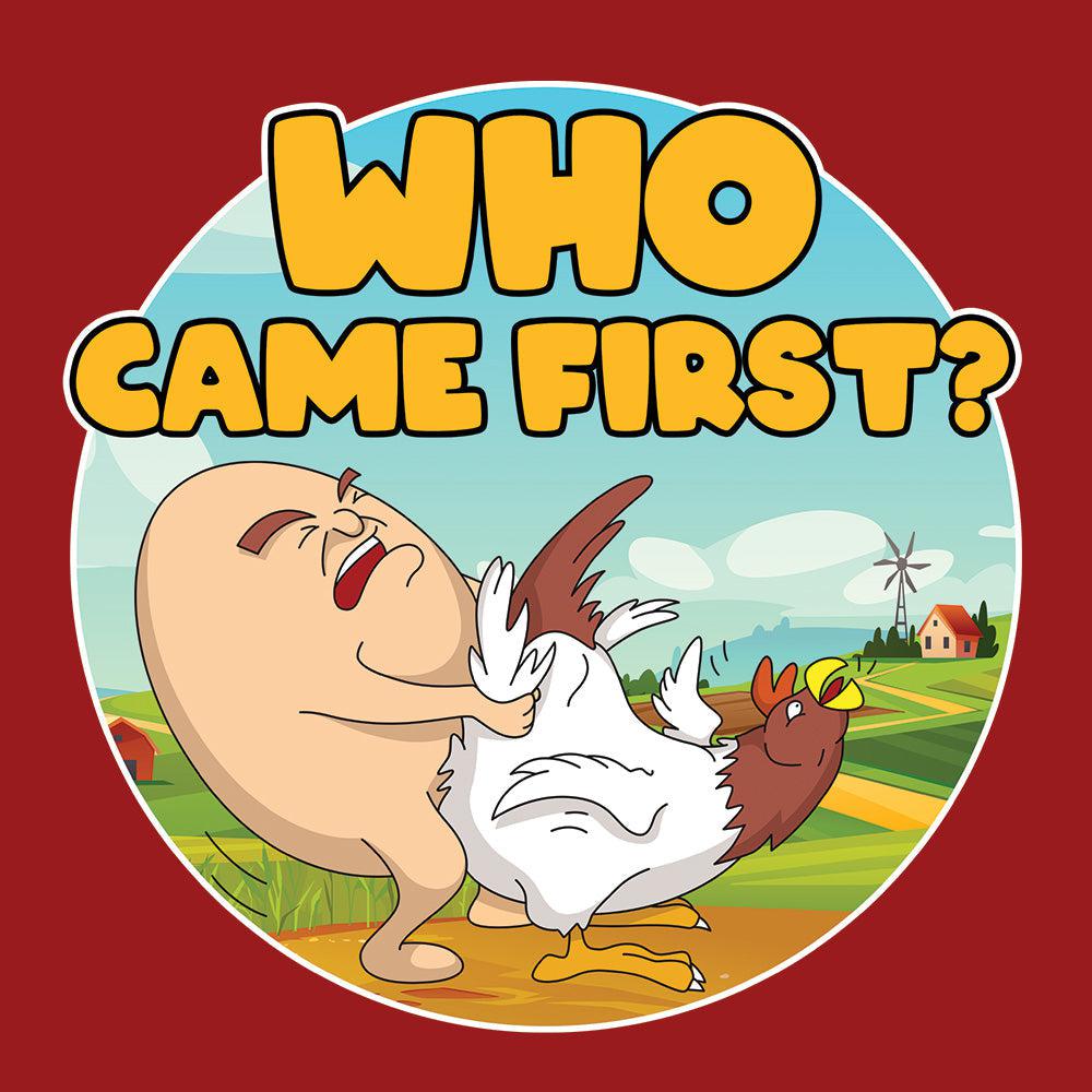 Who Came First?-T-Shirts-Swish Embassy