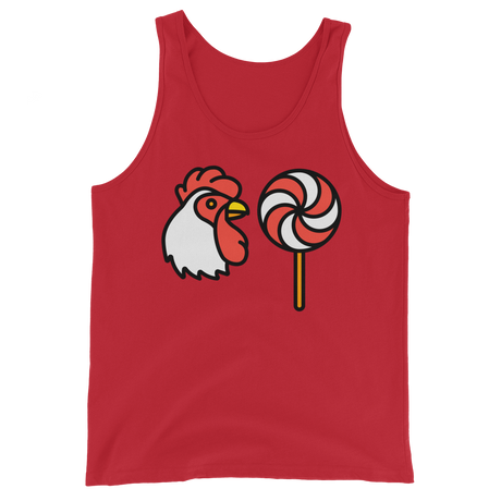 Why did the chicken (Tank Top)-Tank Top-Swish Embassy