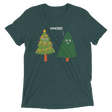 X-Mas Tree Shade (Retail Triblend)-Triblend T-Shirt-Swish Embassy