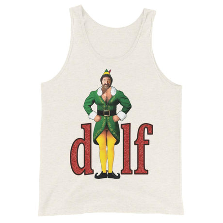 XMas DILF (Tank Top)-Christmas Tanks-Swish Embassy