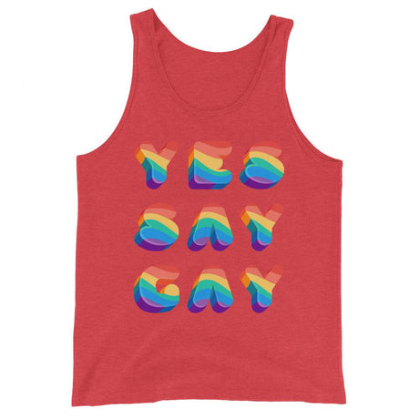 Yes Say Gay (Tank Top)-Tank Top-Swish Embassy