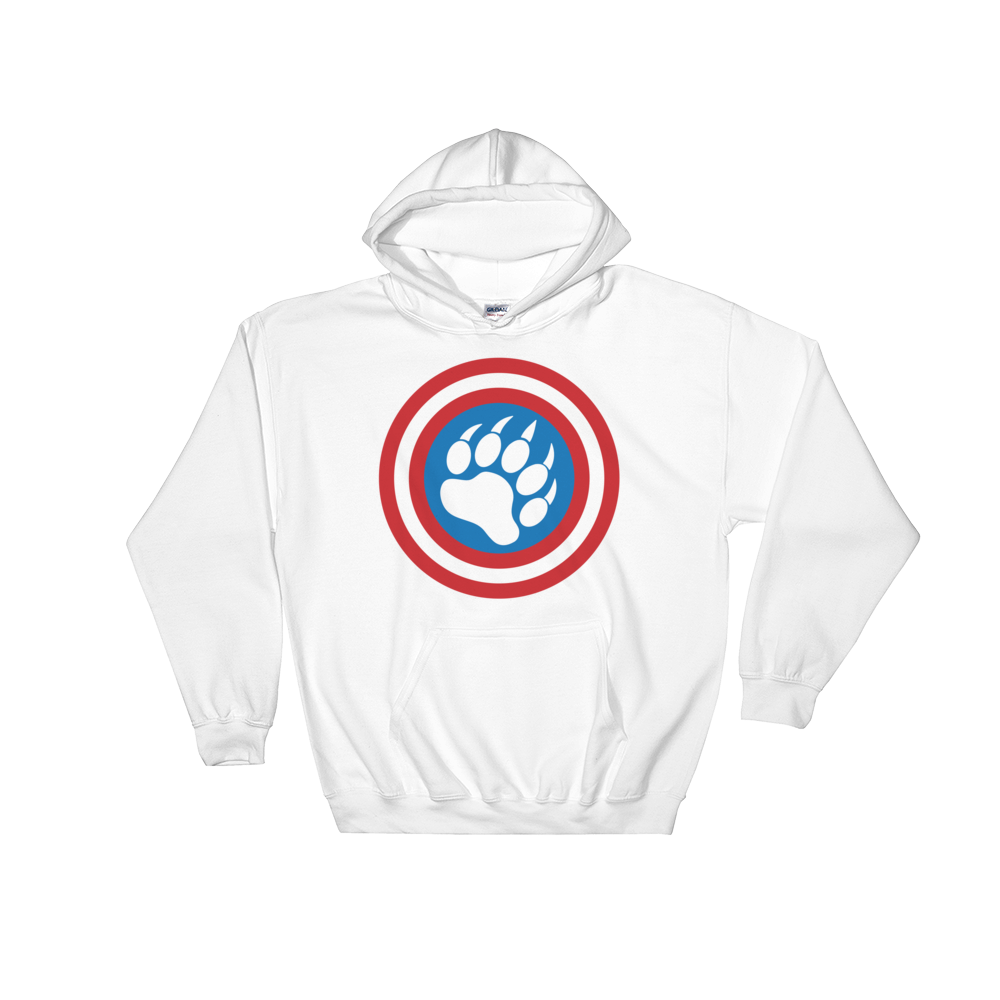 Cap'n Ameribear (Hoodie)-Hoodie-Swish Embassy
