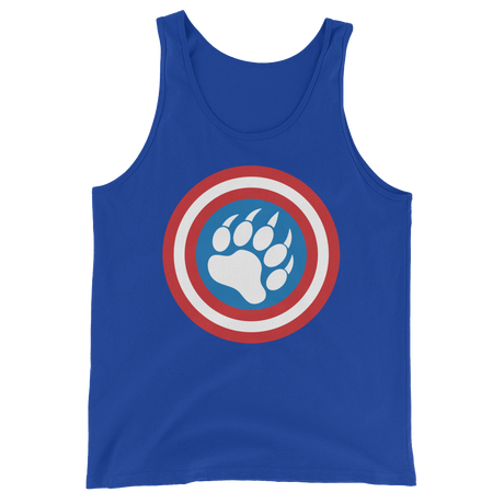 Cap'n Ameribear (Tank Top)-Tank Top-Swish Embassy