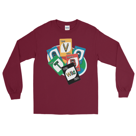 Card Play (Long Sleeve)-Long Sleeve-Swish Embassy