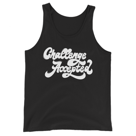 Challenge Accepted (Tank Top)-Tank Top-Swish Embassy