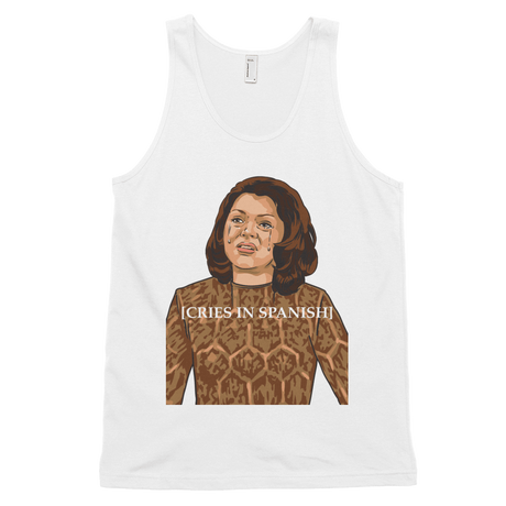 Cries in Spanish (Tank)-Tank Top-Swish Embassy