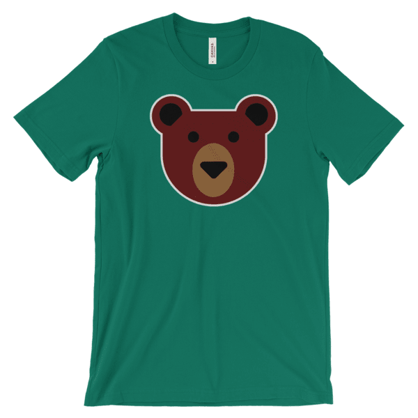 Flat Bear-T-Shirts-Swish Embassy
