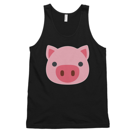 Flat Pig (Tank)-Tank Top-Swish Embassy
