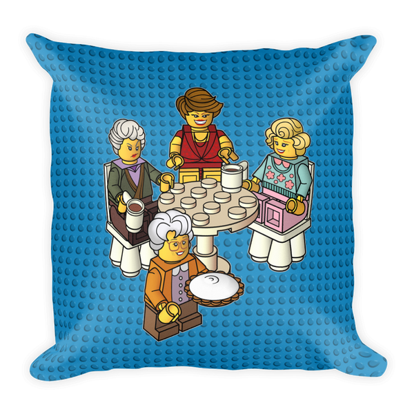 Golden Girls Blocks — Pillow