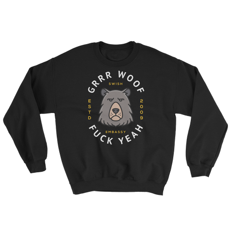 Grrr Woof (Long Sleeve)-Long Sleeve-Swish Embassy