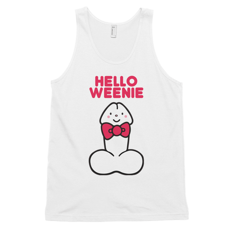 Hello Weenie (Tank Top)-Tank Top-Swish Embassy