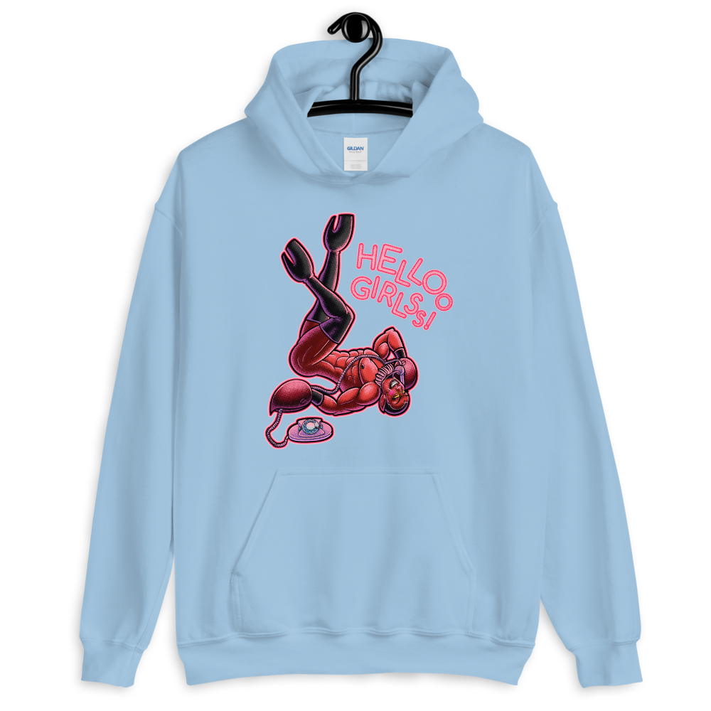 Helloo Girlss! (Hoodie)-Hoodie-Swish Embassy