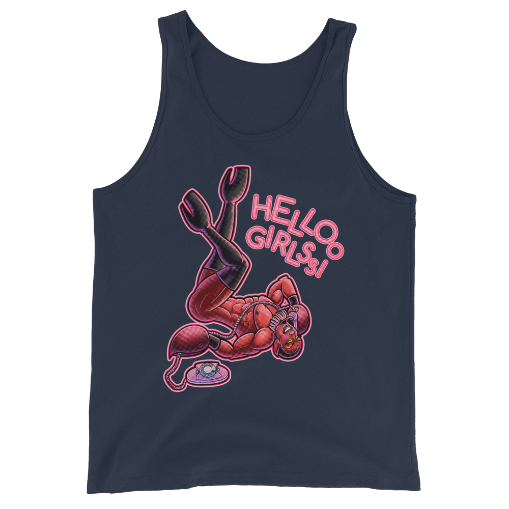 Helloo Girlss! (Tank Top)-Tank Top-Swish Embassy