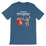 I Survived Mykonos-T-Shirts-Swish Embassy
