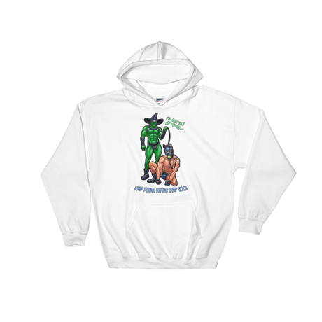 I'll get you my pretty and your little pup too! (Hoodie)-Hoodie-Swish Embassy