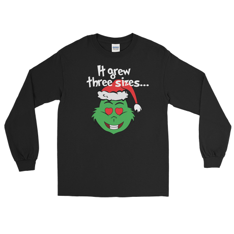 It Grew Three Sizes (Long Sleeve)-Long Sleeve-Swish Embassy
