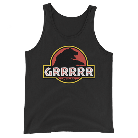 Jurassic Bear (Tank Top)-Tank Top-Swish Embassy