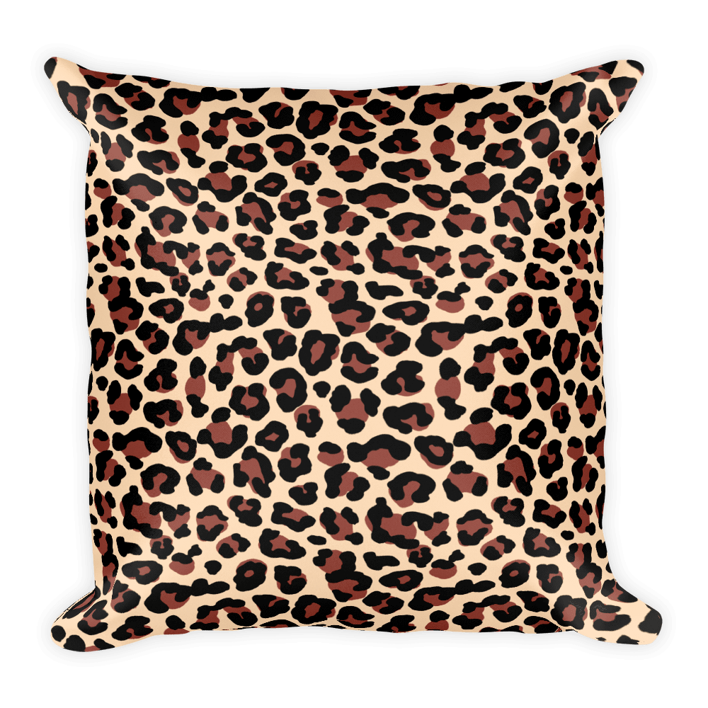 Leopard Print (Pillow)-Pillow-Swish Embassy
