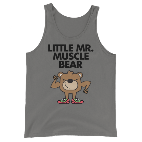 Little Mr. Muscle Bear (Tank Top)-Tank Top-Swish Embassy