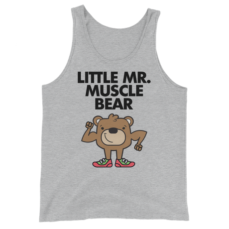 Little Mr. Muscle Bear (Tank Top)-Tank Top-Swish Embassy