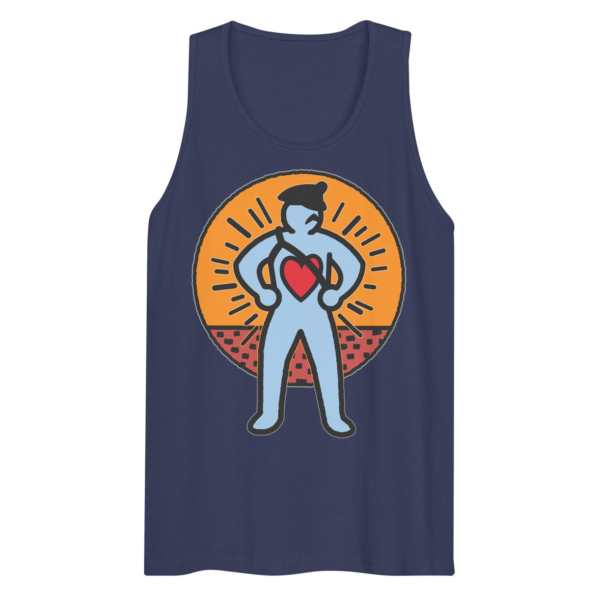 Love that Leather (Tank Top)-Tank Top-Swish Embassy