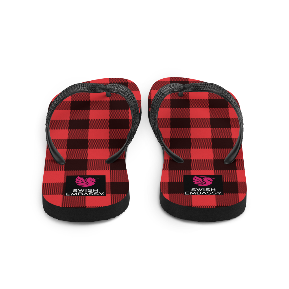 Lumberjack (Flip Flops)-Flip Flops-Swish Embassy