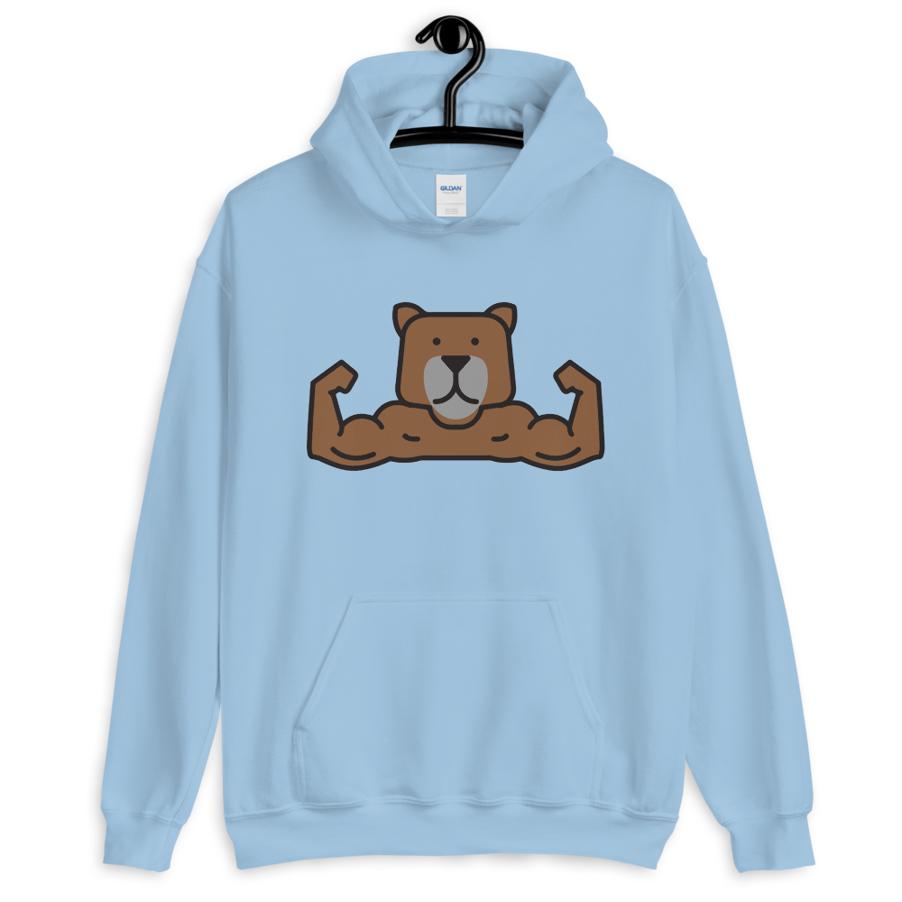 Muscle Bear (Hoodie)-Hoodie-Swish Embassy
