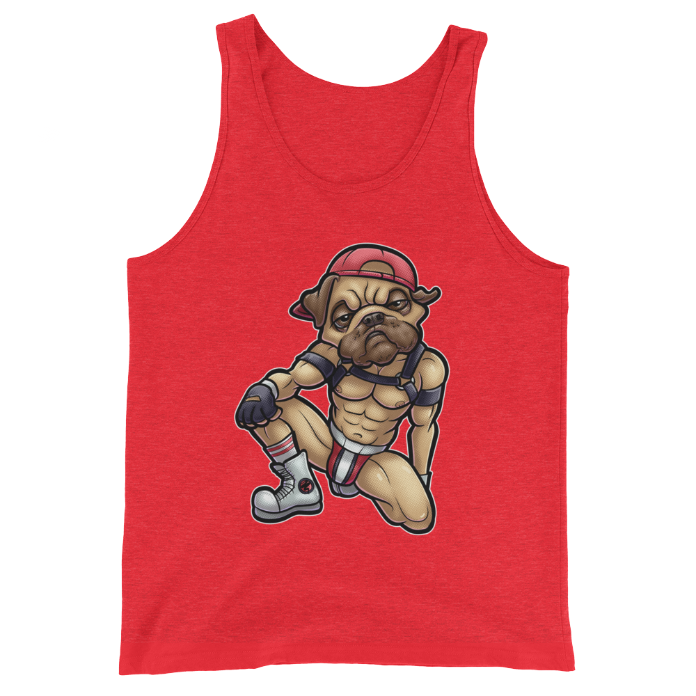 Nasty Pug (Tank Top)-Tank Top-Swish Embassy