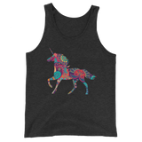 Paisley Unicorn (Tank Top)-Tank Top-Swish Embassy