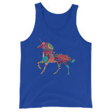 Paisley Unicorn (Tank Top)-Tank Top-Swish Embassy