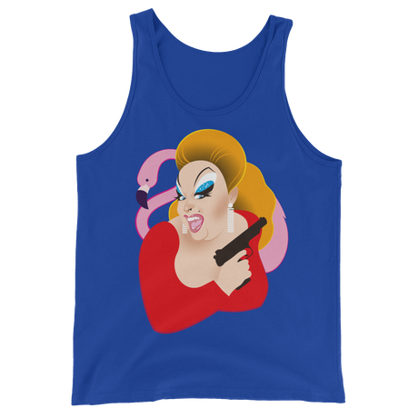 Pink Bird (Tank Top)-Tank Top-Swish Embassy