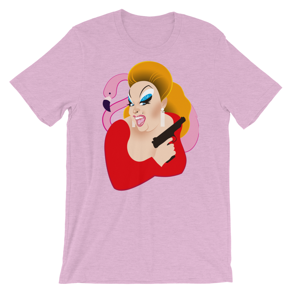 Pink Bird-T-Shirts-Swish Embassy
