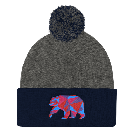 Polygon Bear (Beanie)-Beanie-Swish Embassy