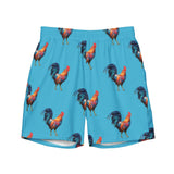 Polygon Rooster (Swim Trunks)-Swim Trunks-Swish Embassy