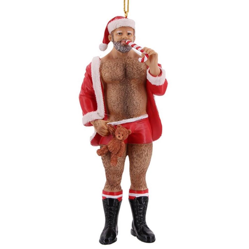 Santa Bear (Ornament)-Ornament-Swish Embassy