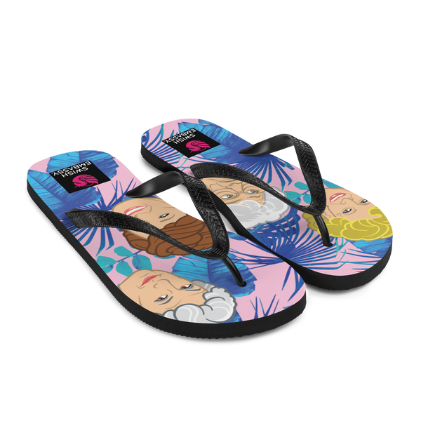 Stay Golden — Flip Flops