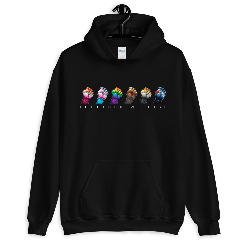 Together We Rise (Hoodie)-Hoodie-Swish Embassy