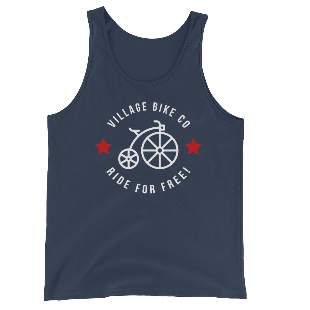 Village Bike Co. (Tank Top)-Tank Top-Swish Embassy
