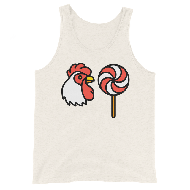 Why did the chicken (Tank Top)-Tank Top-Swish Embassy