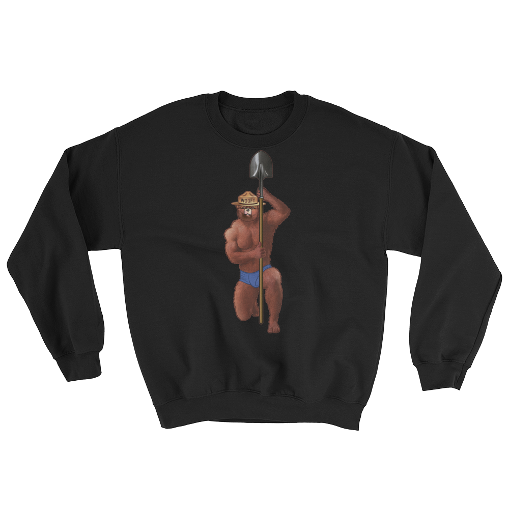Woofy the Bear (Long Sleeve)-Long Sleeve-Swish Embassy