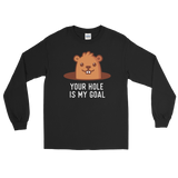 Your Hole is My Goal (Long Sleeve)-Long Sleeve-Swish Embassy