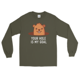 Your Hole is My Goal (Long Sleeve)-Long Sleeve-Swish Embassy
