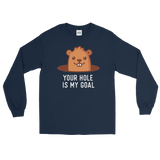 Your Hole is My Goal (Long Sleeve)-Long Sleeve-Swish Embassy