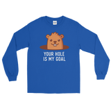 Your Hole is My Goal (Long Sleeve)-Long Sleeve-Swish Embassy